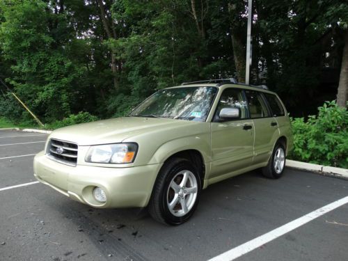 2003 subaru forester xs super maintained all wheel drive no reserve