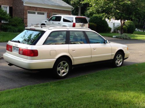 1998 audi a6 quattro avant wagon with hard to find rear seats!!
