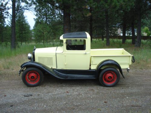 1930 model a ford pickup truck