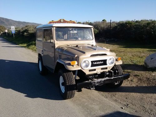 Toyota landcruiser fj40 - recent restore! clean title!