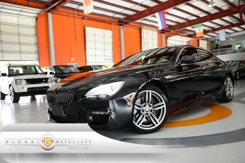 13 bmw 650i gran coupe m sport luxury 26k nav pdc cam vent entry drive moonroof