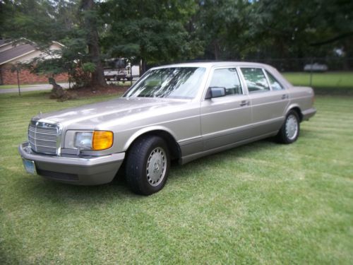 1991 mercedes benz 300sel w126 sedan excellent