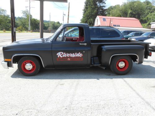 1982 chevrolet step side hot rod shop truck 350 4 speed gasser rat rod