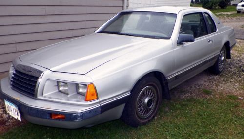 1986 ford thunderbird-78,231.7 original miles   fix or parts