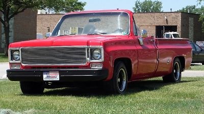 1975 gmc sierra classic custom pick up-convertible-summer fun-see video