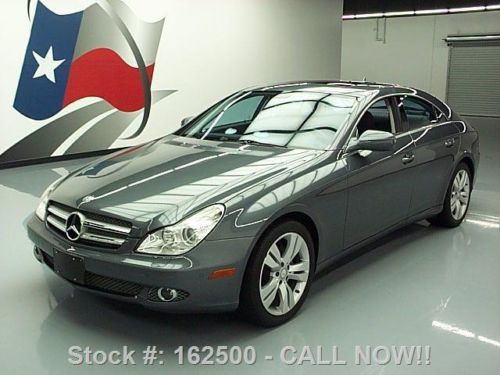 2010 mercedes-benz cls550 sunroof leather nav 59k miles texas direct auto