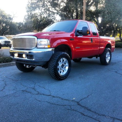 2004 ford f-250 super duty xlt extended cab pickup 4-door 6.0l
