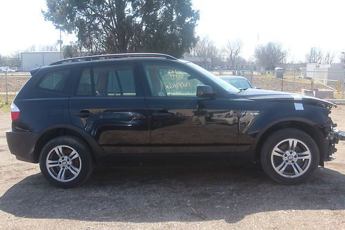2004 bmw x3 ..salvage title  ... low miles