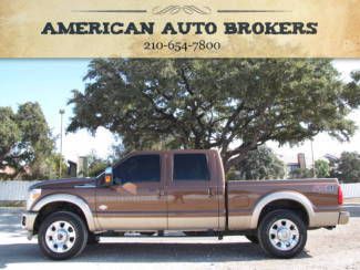 King ranch heated &amp; cooled leather rev cam microsoft sync nav sunroof diesel 4x4