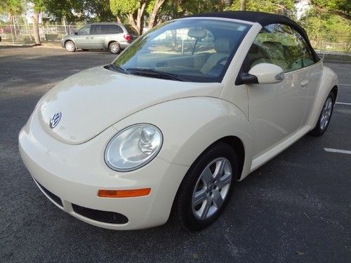 2007 beetle convertible~runs and looks nice~warranty~no-reserve~wow