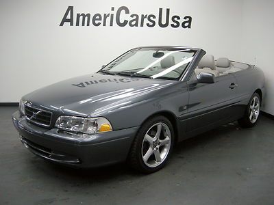 2004 c70 convertible wow only 54k mi carfax certified  spotless florida beauty