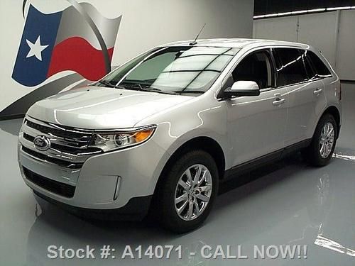 2013 ford edge ltd heated leather rear cam only 24k mi! texas direct auto