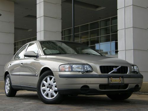 2001 volvo s60 2.4t asr clean 2 owner heated seats leather moonroof new tires