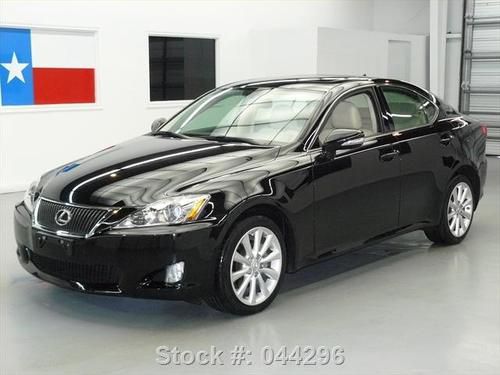 2010 lexus is250 awd sunroof climate seats paddle shift texas direct auto