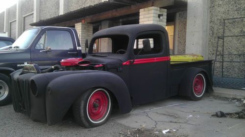 Ford pickup rat rod 454,th400