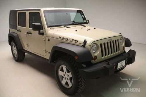 2011 unlimited rubicon 4x4 leather heated v6 satellite we finance 16k miles