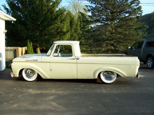 1962 ford f101unibody hot rod short box