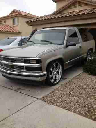 Purchase Used Custom 1999 Chevy Tahoe 2wd 2dr Ls In San Tan