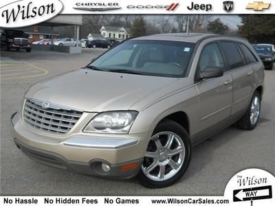 Touring 3.5l v6 chrysler pacifica loaded leather bucket dvd