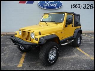 2006 jeep wrangler 2dr x   4x4 4wd off road rock climber lifted mud jeep