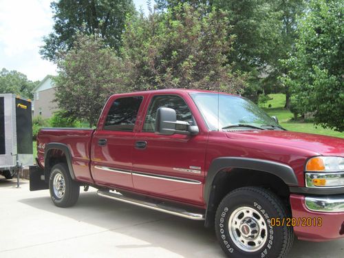 2007 classic, gmc 2500hd 4wd crew cab, sle2 duramax diesel, 49k miles