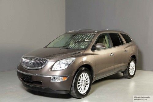 2010 buick enclave cxl xenons leather rear camera 3row 7-pass alloys heated seat