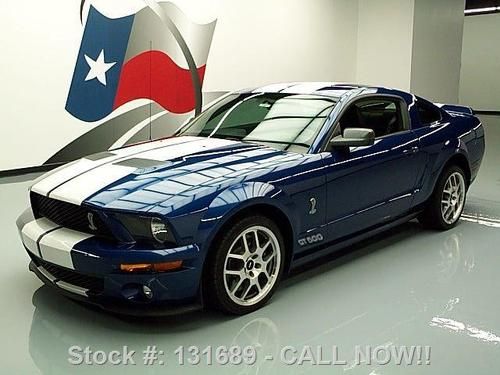 2009 ford mustang shelby gt500 svt cobra leather 46k mi texas direct auto