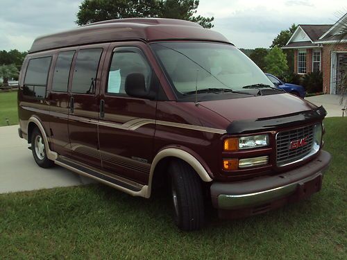 2000 gmc savana conversion van with leather and only 70k original miles