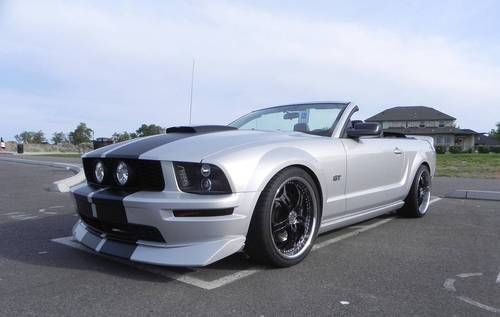 Supercharged 2006 ford mustang gt premium convertible
