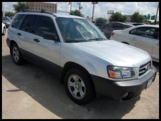 2004 subaru forester/ 2.5 x/ awd/ auto/ cold a/c / excellent condition