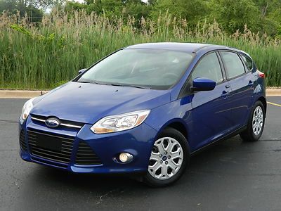 2012 ford focus se 20k hatchback blue mint l@@k