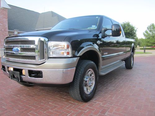 2007 ford f350 king ranch one (1) local owner super clean no reserve