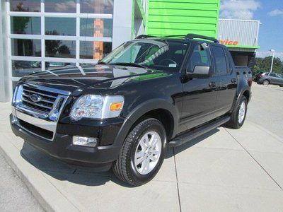 Explorer sport trac black 4x4 awd truck new tires one owner clear title suv