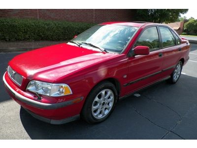 Volvo s40 sunroof alloy wheels heated leather seats wood trim no reserve only