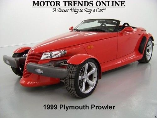 Roadster chrome wheels leather gauges 6 cd 1999 plymouth prowler 10k houston
