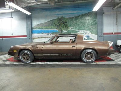 1979 camaro z28.orig. owner.t-tops.original paint.california car.documented!