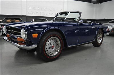 Exceptional 23400 mile rust free tr6