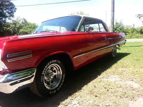 1963 chev impala 2door hardtop red white top, US $14,000.00, image 18
