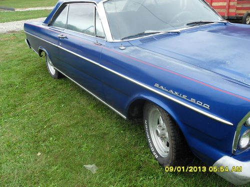 1965 FORD GALAXIE 500 2 DOOR FASTBACK 289 NUMBERS MATCHING, galaxy 65 fairlane, image 5