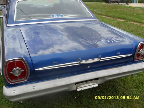 1965 FORD GALAXIE 500 2 DOOR FASTBACK 289 NUMBERS MATCHING, galaxy 65 fairlane, image 6