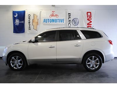 Cxl 1xl buick enclave white diamond third row heated seats 2wd leather onstar