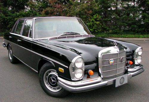 1968 mercedes 280s - vintage benz collector sedan; clean and rust-free driver !!