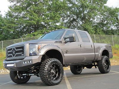 Ford f-350 2013 lariat 6.7 diesel 4wd custom black ops edition loaded with toys