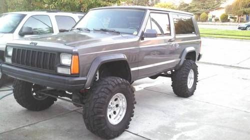 Jeep cherokee 2 door - rusty's 6.5" lift - 4.6l hesco stroker engine