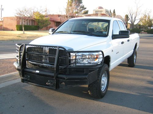 2007 dodge ram 3500 st crew cab pickup 4-door 6.7l cummins diesel 4x4 4wd