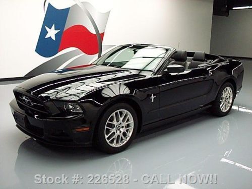 2014 ford mustang prem convertible v6 pony leather 3k texas direct auto