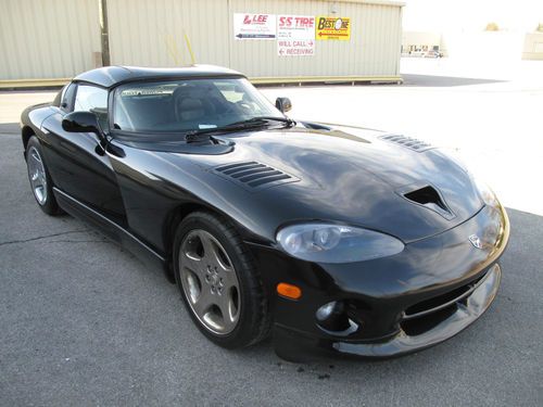 1999 dodge viper supercharged loaded 784hp hardtop 23k mile open to offers!