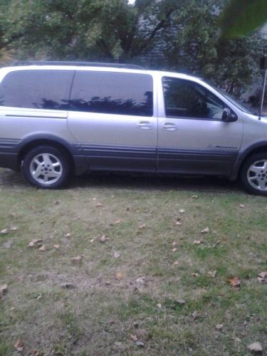 Ending early thurs. 24th! bid now! 2003 pontiac montana awd seats 8