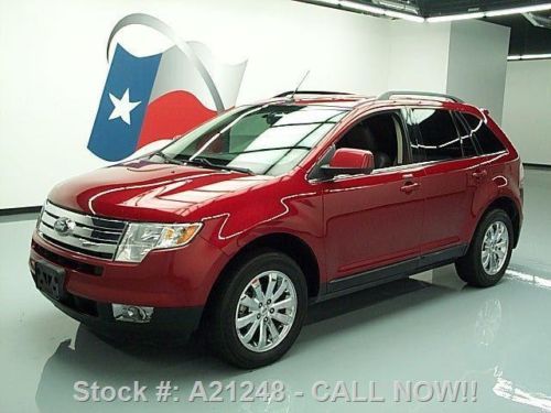 2008 ford edge ltd heated leather 18&#034; wheels only 84k texas direct auto