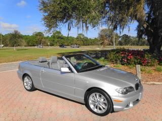 06 bmw 3 series 330ci 2dr convertible auto clean carfax 47k miles heated leather